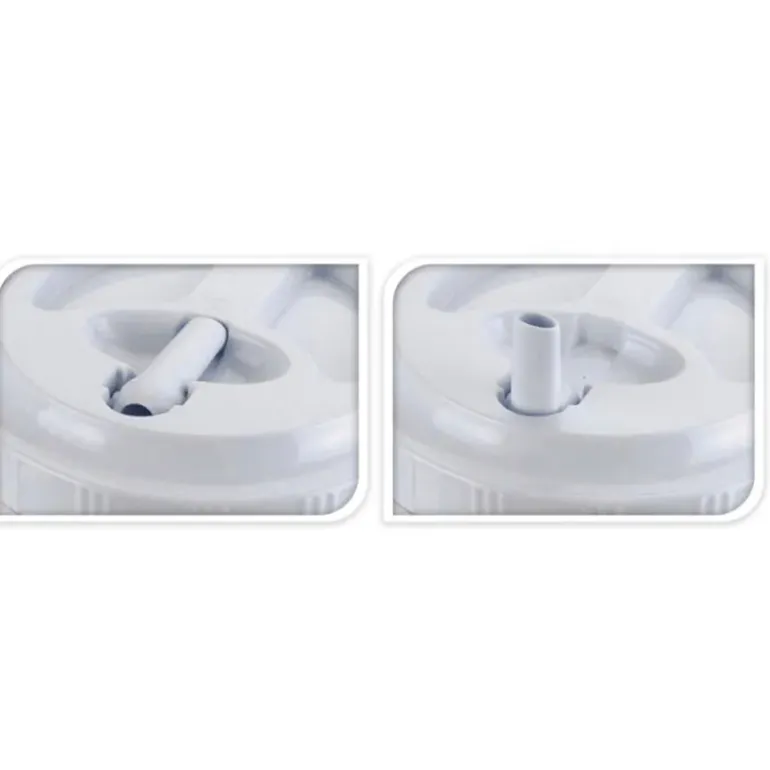 Lot de 3 Distributeurs de Boisson en Plastique - Capacités 7,5L, 2,4L et 1,25L - Bleu et Blanc