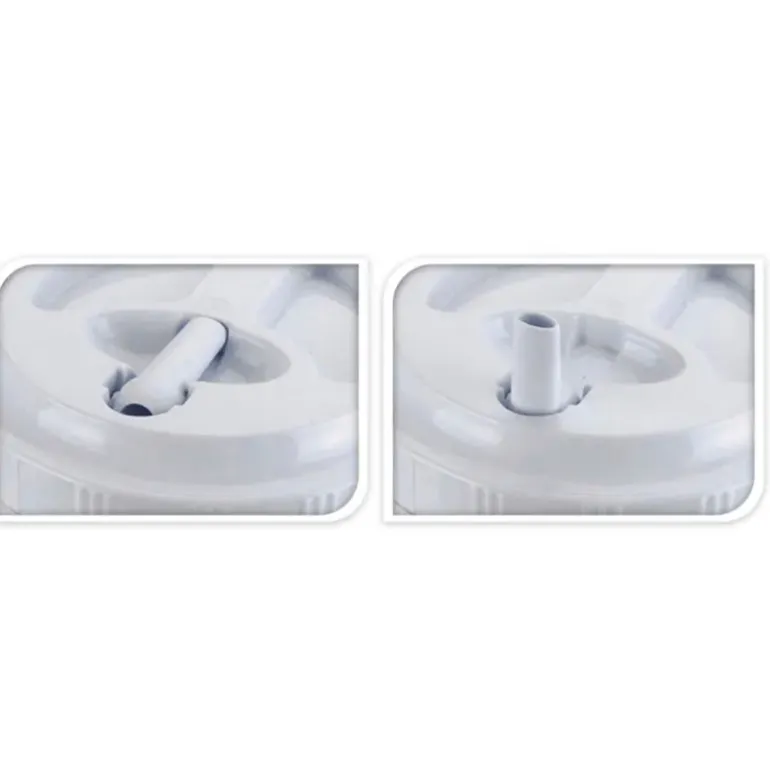 Lot de 3 Distributeurs de Boisson en Plastique - Capacités 7,5L, 2,4L et 1,25L - Bleu et Blanc