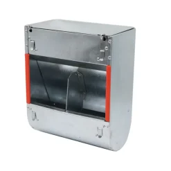Lot de 10 Mangeoires lapins trémie 2 compartiments