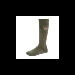 Lot de 2 paires chaussettes canard / cerf