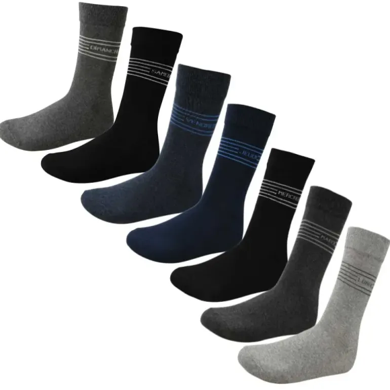 Lot de 7 paires de chaussettes Semaine 3 couleurs