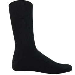 Lot de 3 paires de chaussettes confort sans élastique noir gris