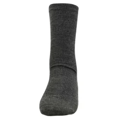 Lot de 3 paires de chaussettes confort sans élastique noir gris
