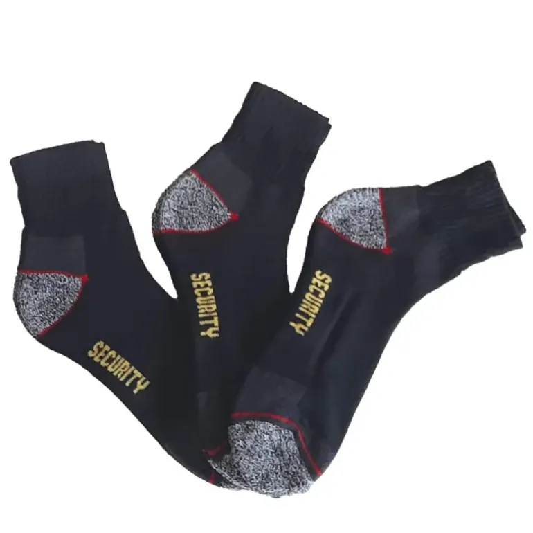 Lot de 3 paires de chaussettes de sécurité courtes