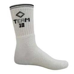 Lot de 3 paires de chaussettes sport coton blanches