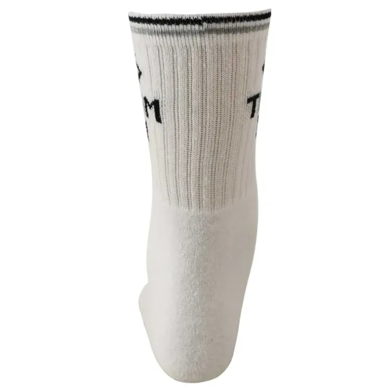 Lot de 3 paires de chaussettes sport coton blanches