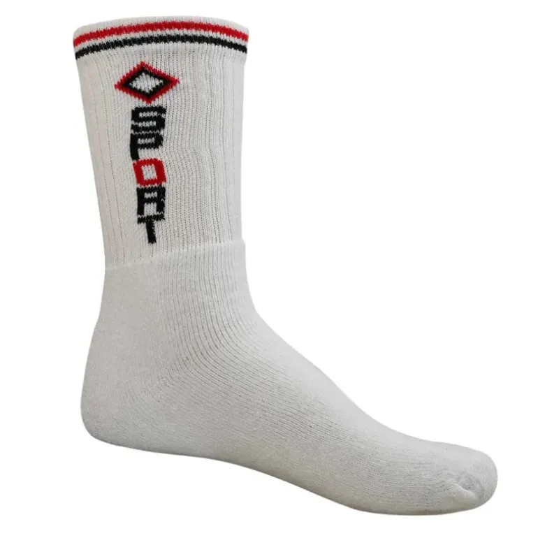 Lot de 3 paires de chaussettes sport coton blanches