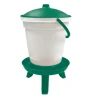 Lot de 3 pieds pour abreuvoir 18L vert - OLBA