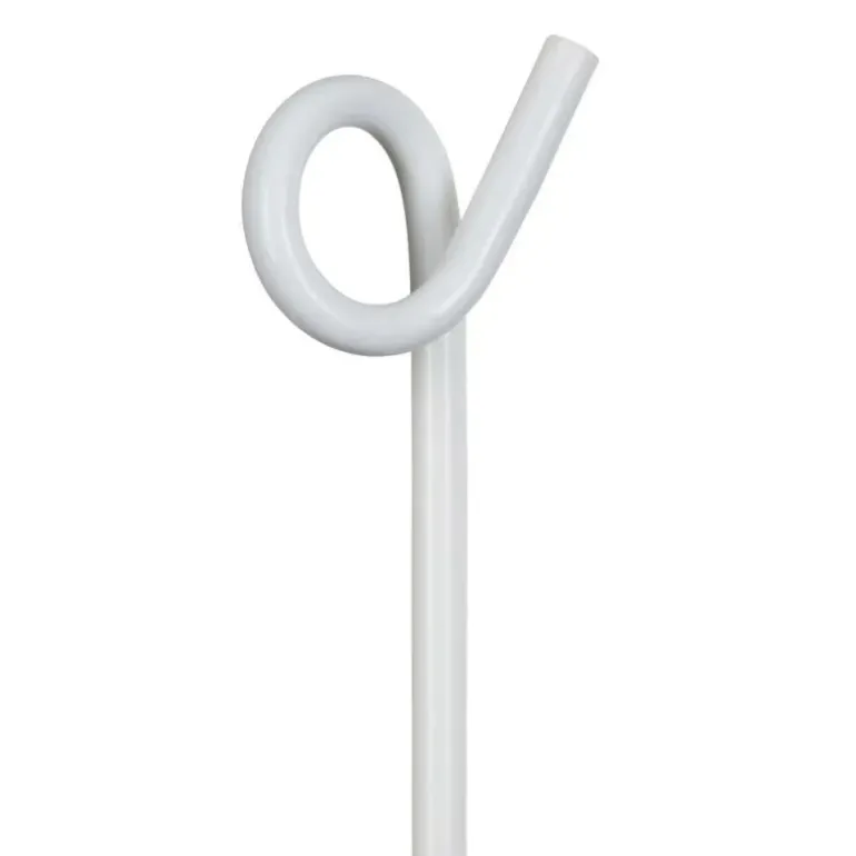 Lot de 10 Piquets métalliques 105cm avec oeillet