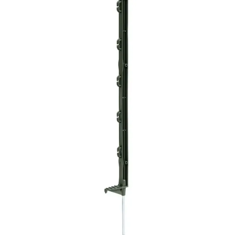 Lot de 5 Piquets Plastique 70Cm Vert