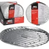 Lot de 3 plateaux en aluminium pour barbecue Ø35 cm