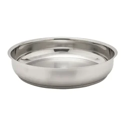 Lot de 3 Poêles acier inoxydable diamètres 20, 24 et 26 cm