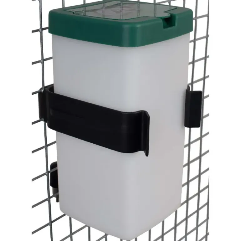 Lot de 6 Systèmes fixation rapide grillage abreuvoir à pipette