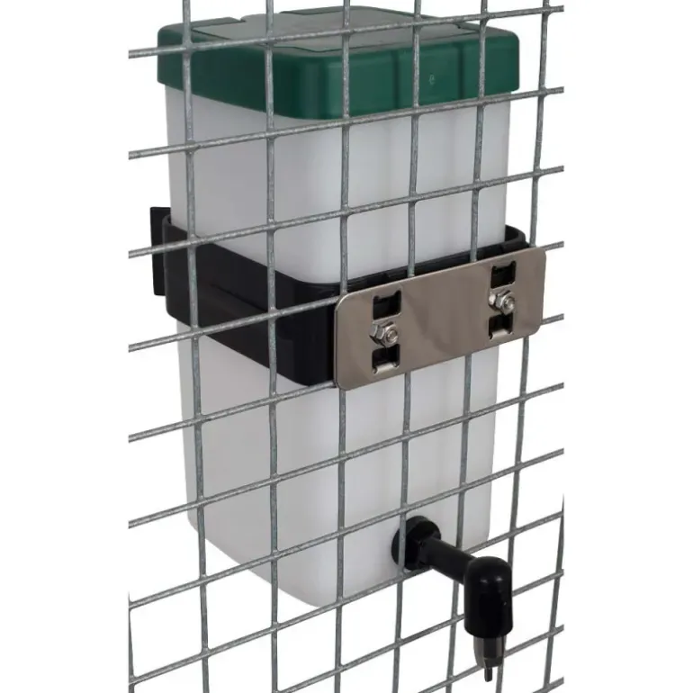 Lot de 6 Systèmes fixation rapide grillage abreuvoir à pipette