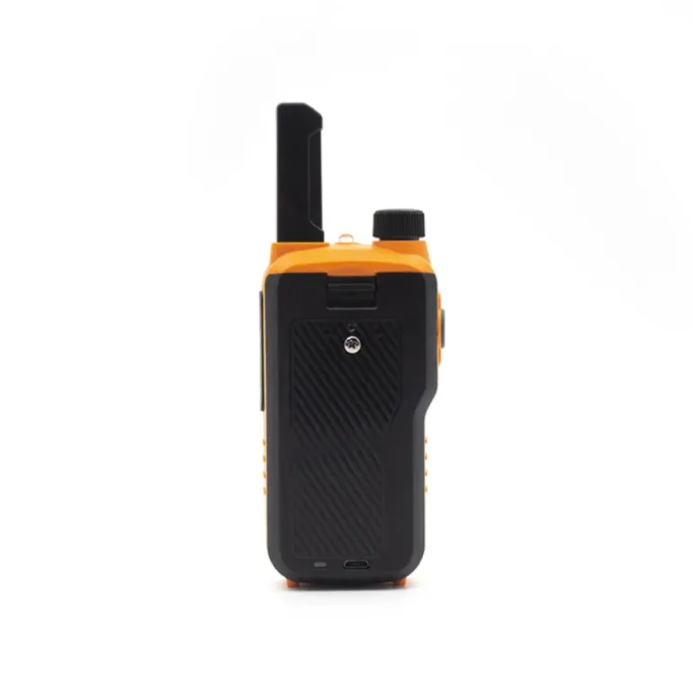 Lot de 2 Talkie-walkie lampe portée 5km rechargeable autonomie 18h