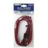 Lot de 2 tendeurs élastiques 1 mètre avec crochets