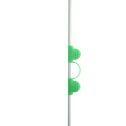 Lot de 10 tiges en fibre de verre pour tunnel de jardin - Ø 6 mm x 2,5 m - Vert