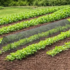 Lot de 4 Tunnels de protection pour potager maillé - 3 m