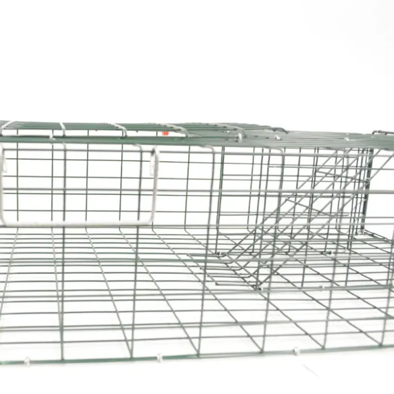 Lots de 5 nasses à rats musqués 2 entrées 100 X16 X 34 cm