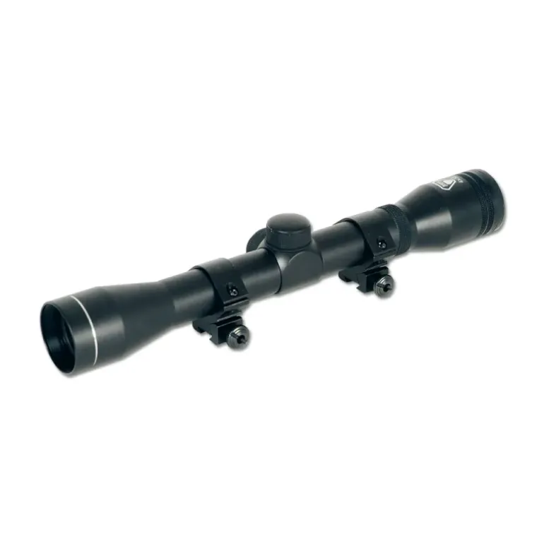 Lunette de tir 4x32 réglage horizontal vertical noire