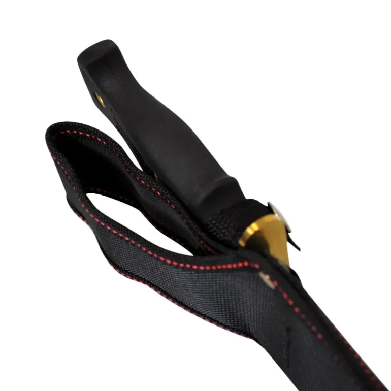 Machette lame acier inox 25 cm ép 4mm manche PVC noir + Fourreau