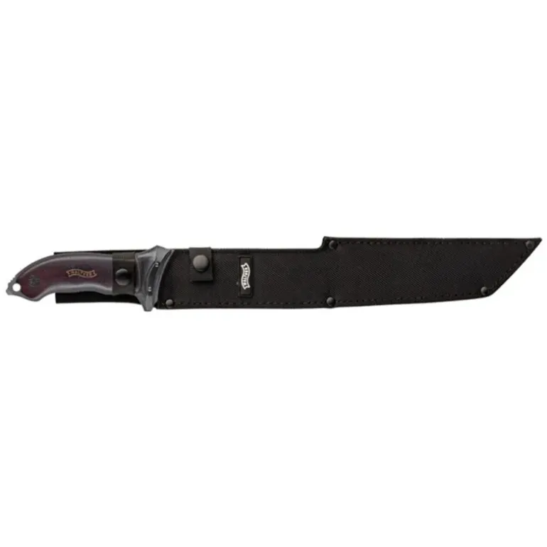 Machette MachTac 5 lame acier inox 31,5cm manche bois noyer