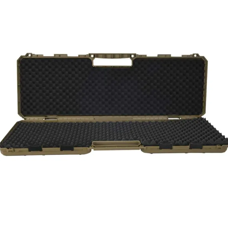 Malette fusil Teamwood mousse 4 verrous pré-percée cadenas