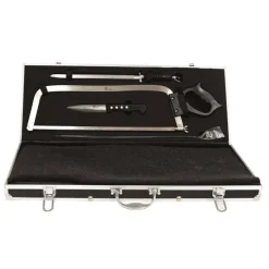 Mallette boucher professionnelle alu 8 pièces
