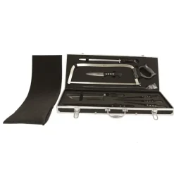 Mallette boucher professionnelle alu 8 pièces