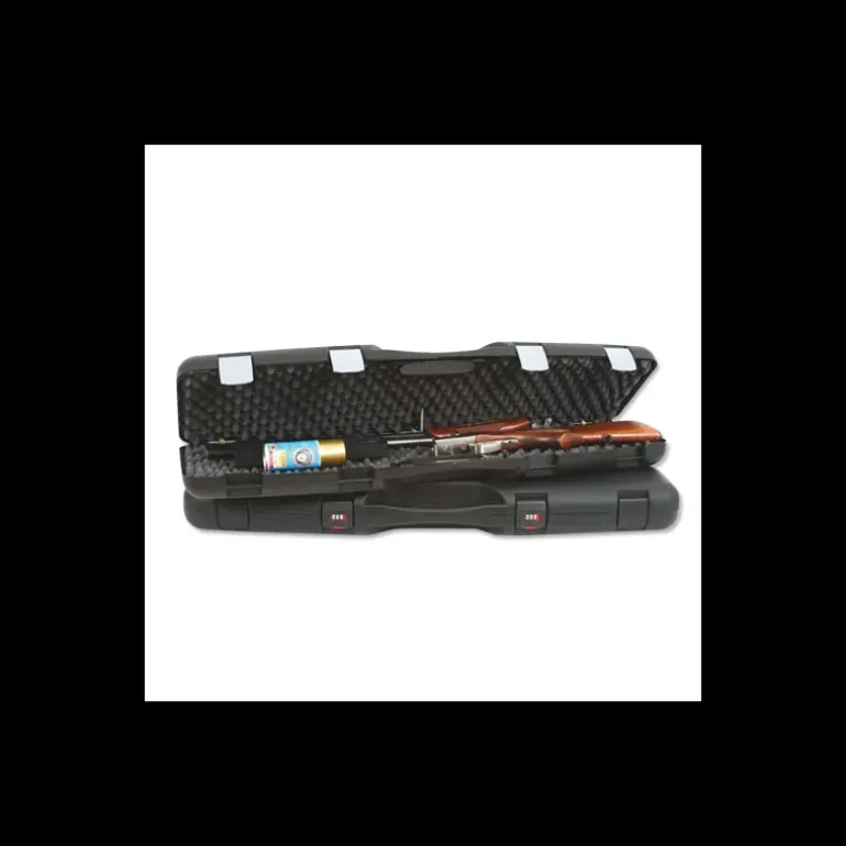 Mallette pvc carabine 2 clips 2 verrous 3 chiffres 125x29x11cm