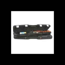 Mallette pvc fusil 2 clips 2 verrous code 3 chiffres 96x29x10cm