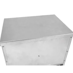 Mangeoire à trémie anti-nuisible tôle galvanisée 14 kg