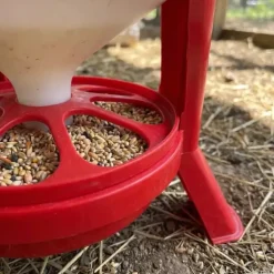 Mangeoire anti-gaspillage sur pieds 30 kg – Grande capacité