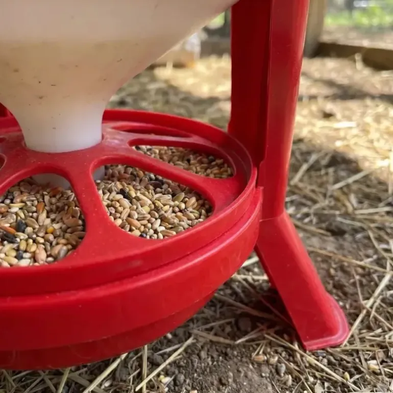 Mangeoire anti-gaspillage sur pieds 30 kg – Grande capacité
