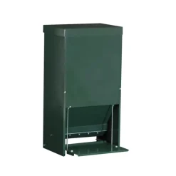 Mangeoire anti-nuisible 23 kg thermolaquée vert