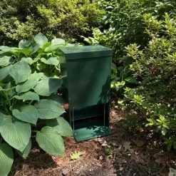 Mangeoire anti-nuisible 12 kg thermolaquée vert
