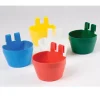 Mangeoire de cage plastique cup 190 ml lot de 10