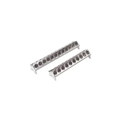 Mangeoire métal galvanisé poussins 50 cm à trous