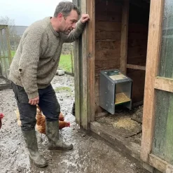 Mangeoire trémie galva 2,5 kg ProFeeder anti-gaspillage