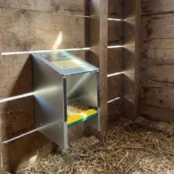 Mangeoire trémie galva 2,5 kg ProFeeder anti-gaspillage