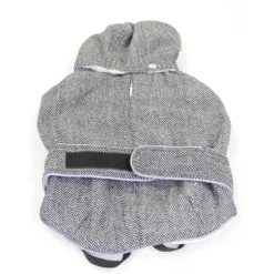 Manteau Grisa gris pour chien – Doudoune chaude et ajustable