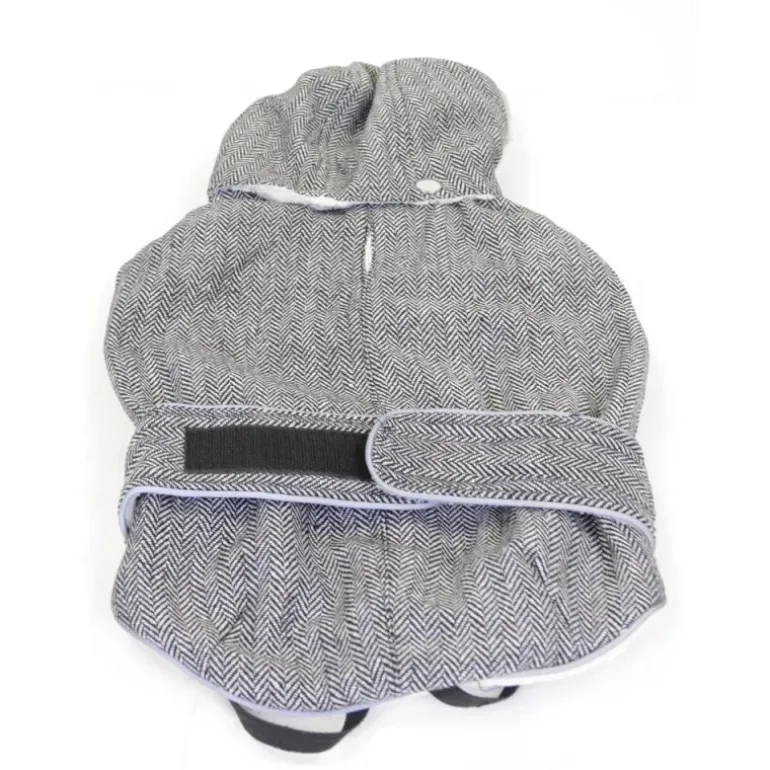 Manteau Grisa gris pour chien – Doudoune chaude et ajustable