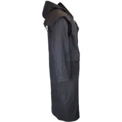 Manteau long Walker and Hawkes Waxstock navy de M à 3XL
