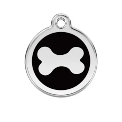 Médaille gravable pour chien - Ø 3 cm - Acier Inoxydable RedDingo