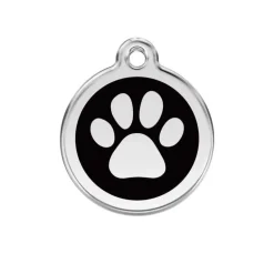 Médaille gravable pour chien - Ø 3 cm - Acier inoxydable RedDingo
