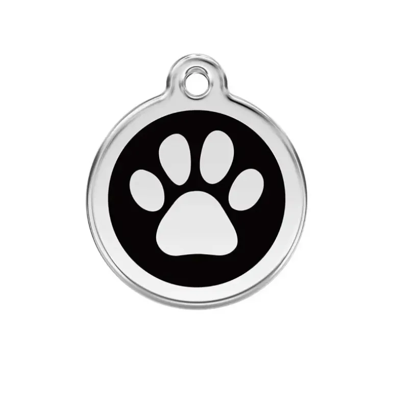 Médaille gravable pour chien - Ø 3 cm - Acier inoxydable RedDingo