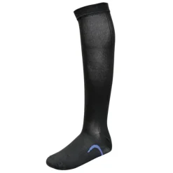 Mi-bas anti-fatigue homme - Contention graduelle - Noir