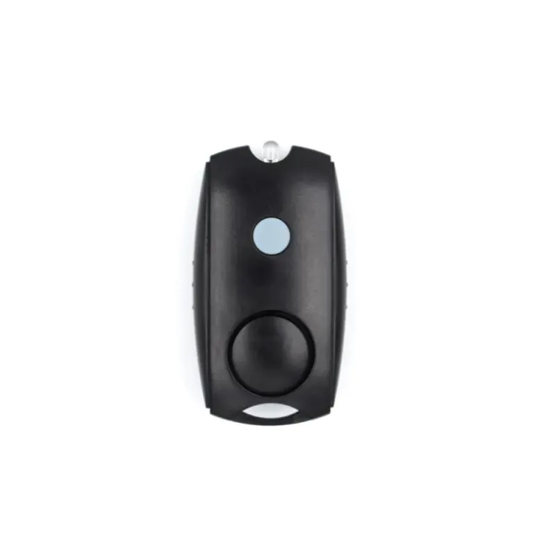 Mini Alarme Portable 120db avec lampe LED intégrée 7,5x4cm