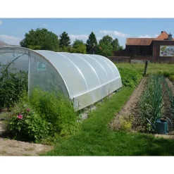 Mini serre de jardin avec aération Largeur 3.70 m