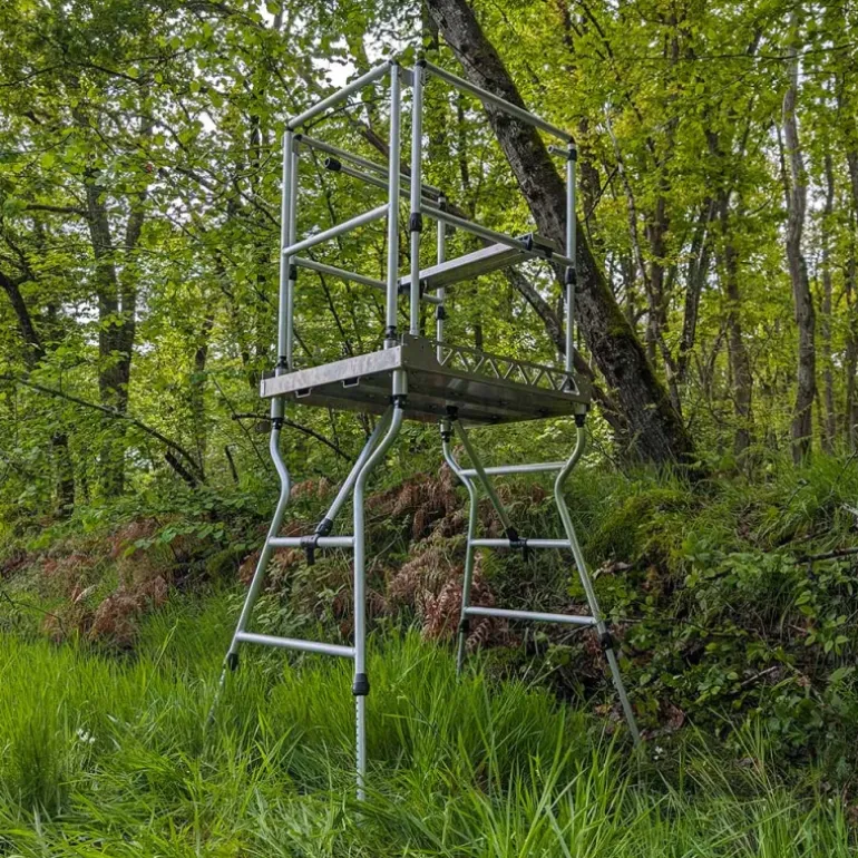 Mirador pliable transportable 19.5kg - Poste observation mobile